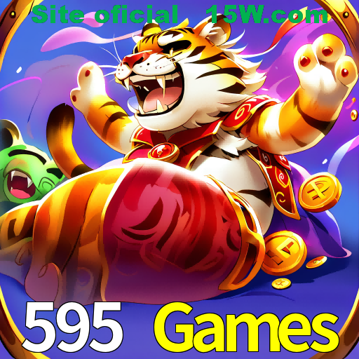 Imagem promocional da 595 Games mostrando a plataforma e suas vantagens